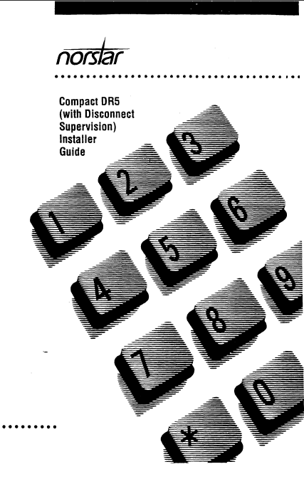Norstar 6x16 KSU DS DR5 Installation Guide