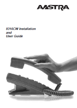 Aastra M9316CW User Guide