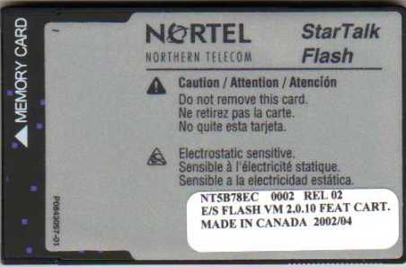 Norstar StarTalk Flash 2.0.10 E/S Software Norstar StarTalk Flash 2.0.10 E/S Software