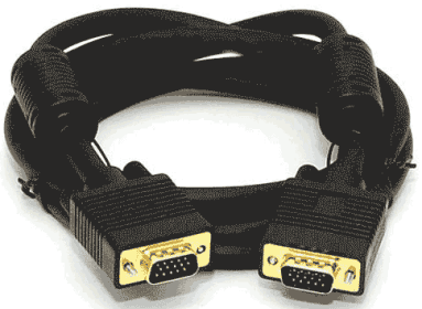 6FT SVGA Super VGA M/M Monitor Cable w/ ferrites (Gold Plated)